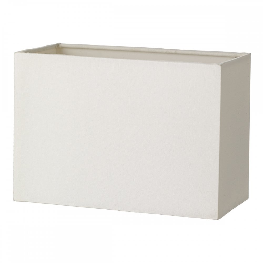 A sleek, minimalist rectangular planter box in a neutral white finish.