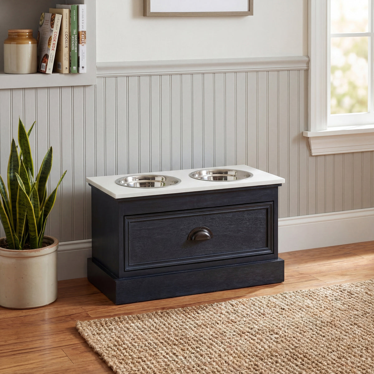Contour Collection Pet Feeder Table – Decor Lighting
