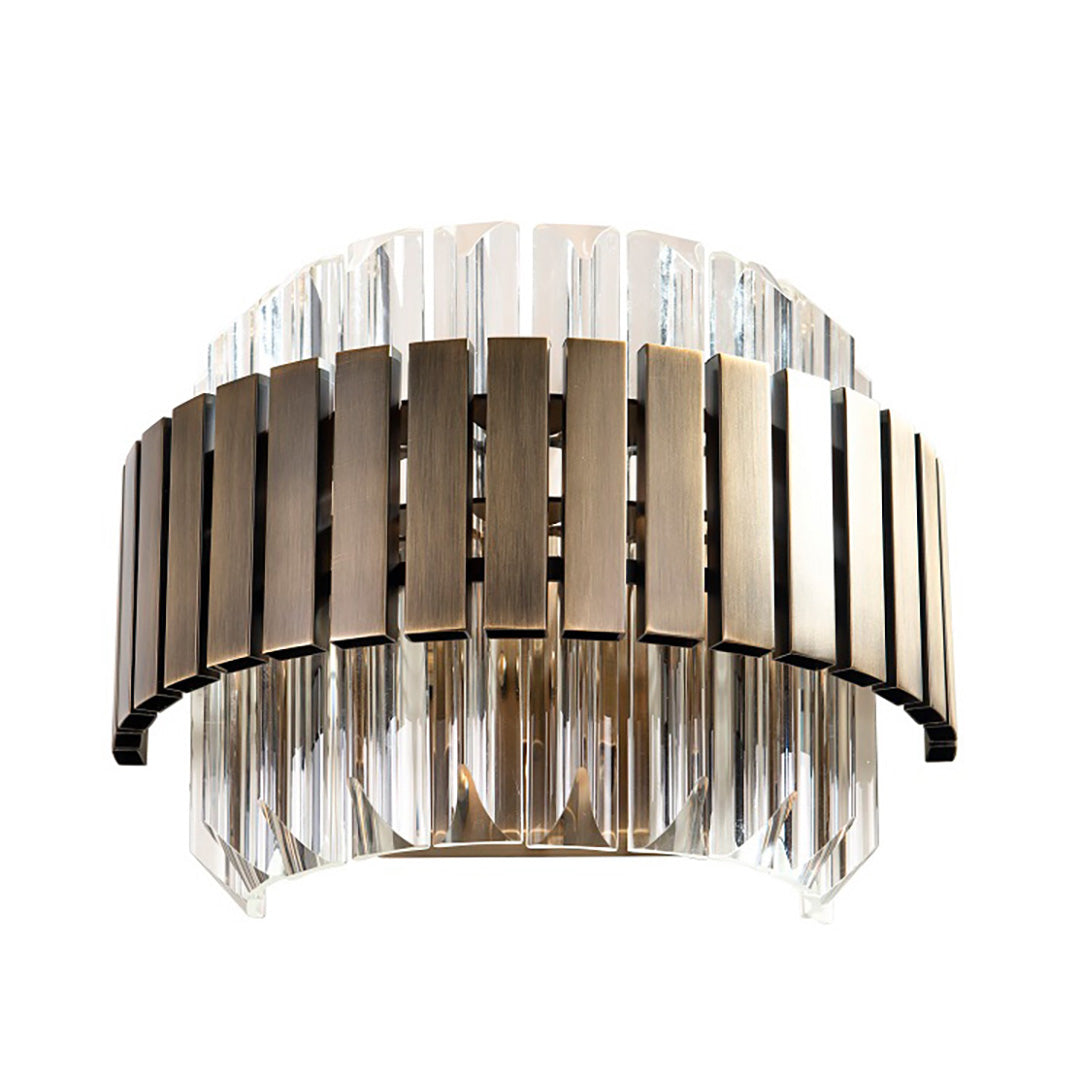 Jules Dark Antique Wall Light by RV Astley