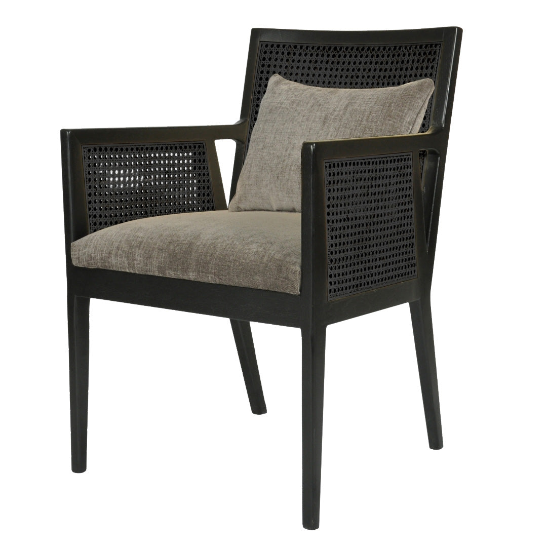 Melfi Black Finish Chair by RV Astley