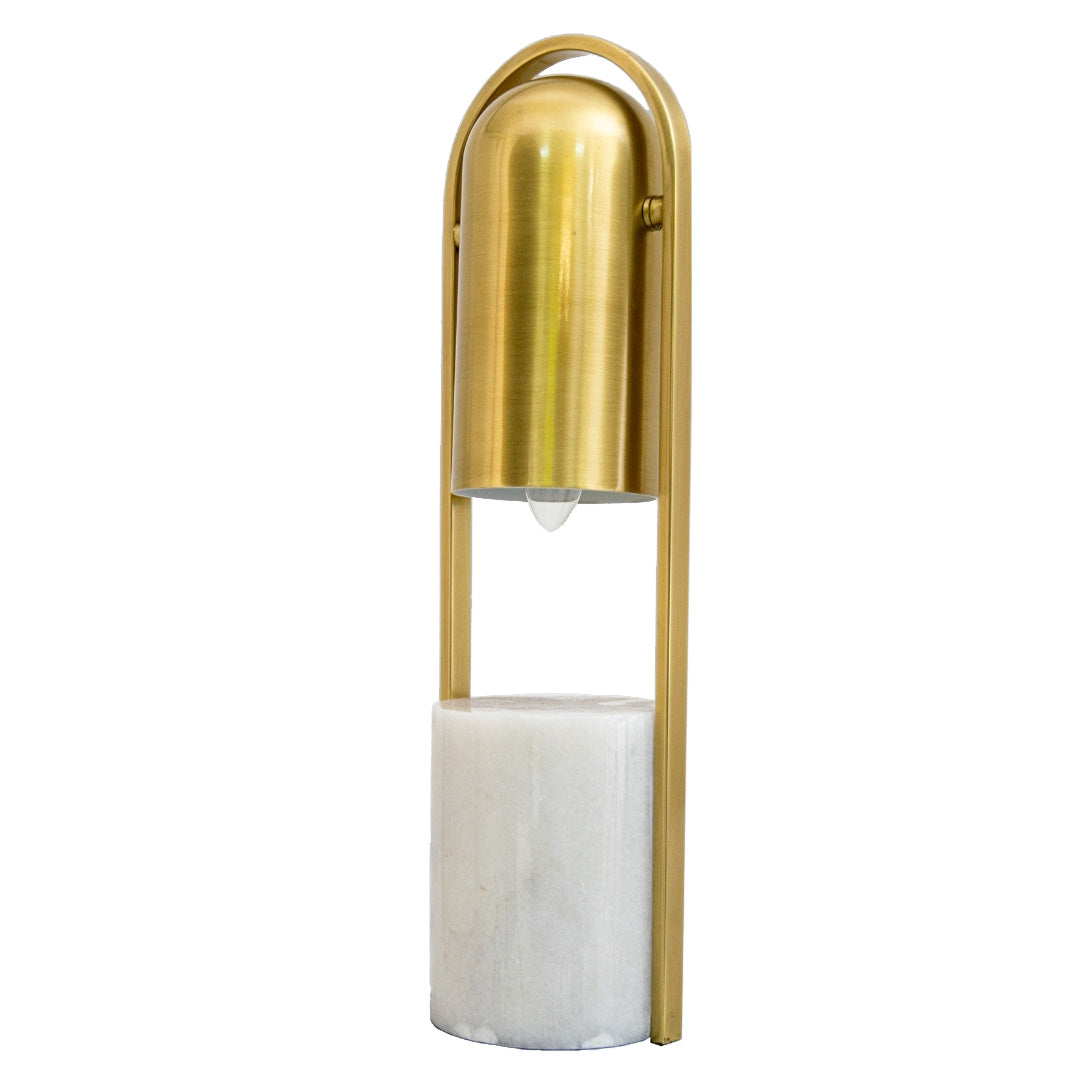 Egon Brass & Marble Table Lamp by RV Astley
