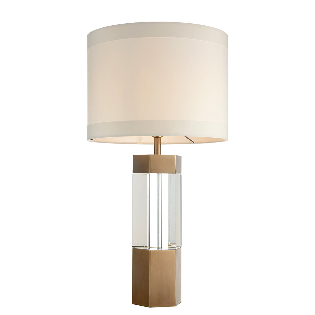 Faye Antique Brass Table Light by RV Astley