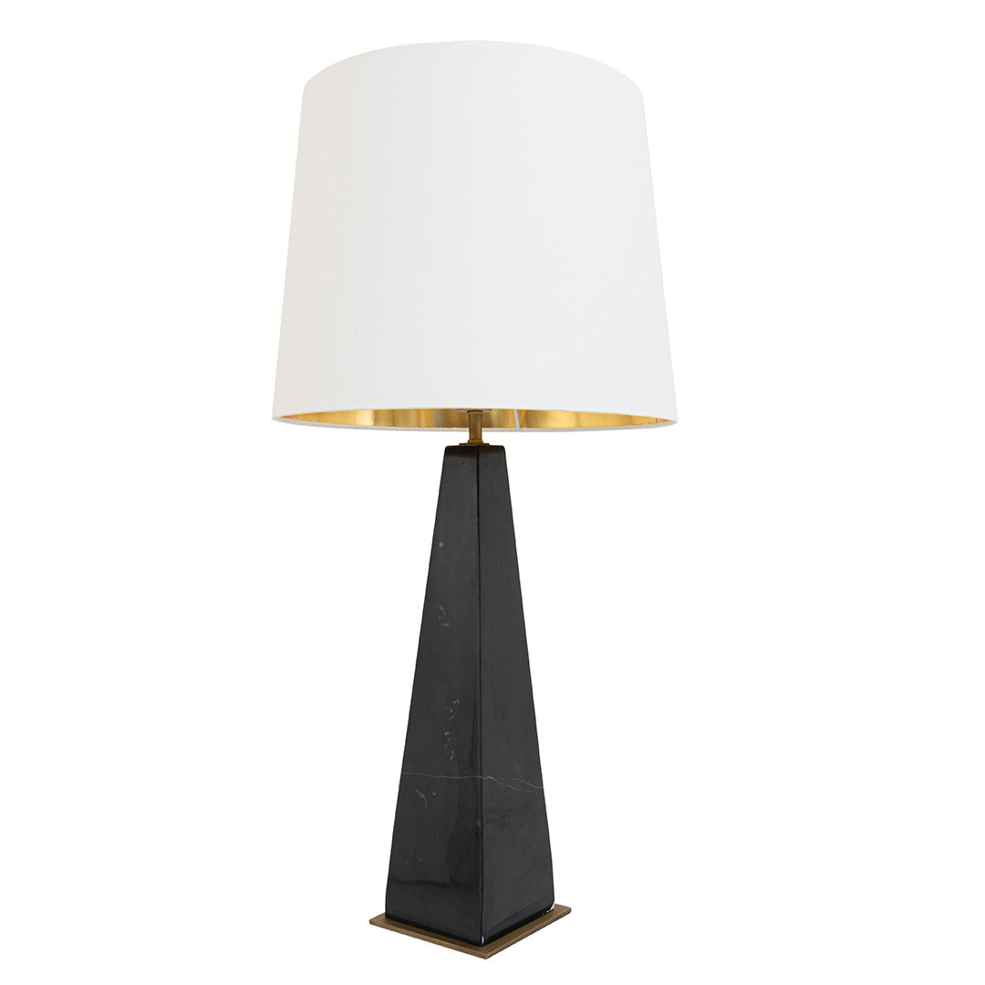 Maja Black Marble Table Lamp by RV Astley