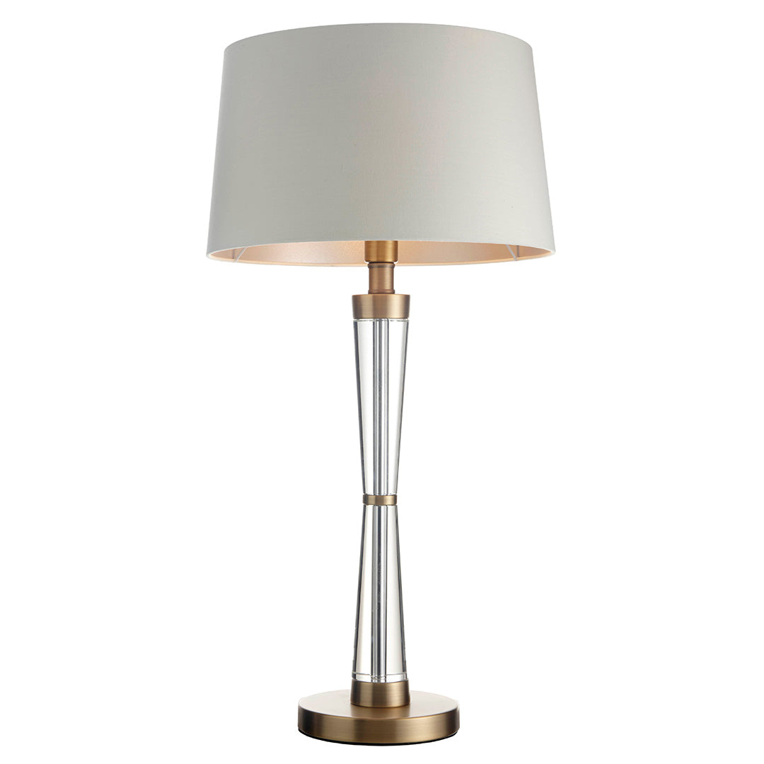 Nelle Antique Brass Finish Table Lamp by RV Astley