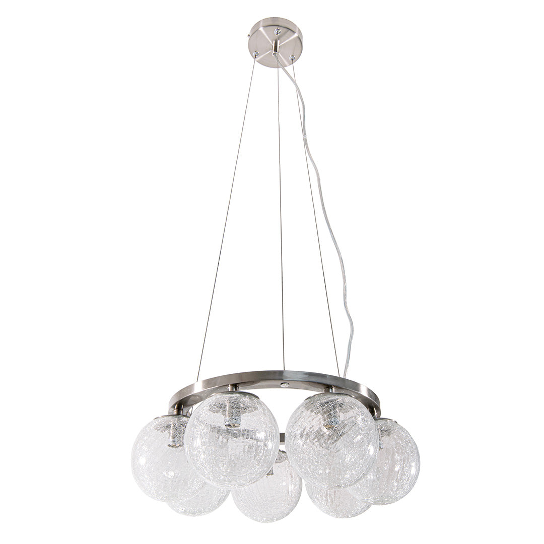 Armati 7 Light Glass & Metal Pendant Light by RV Astley