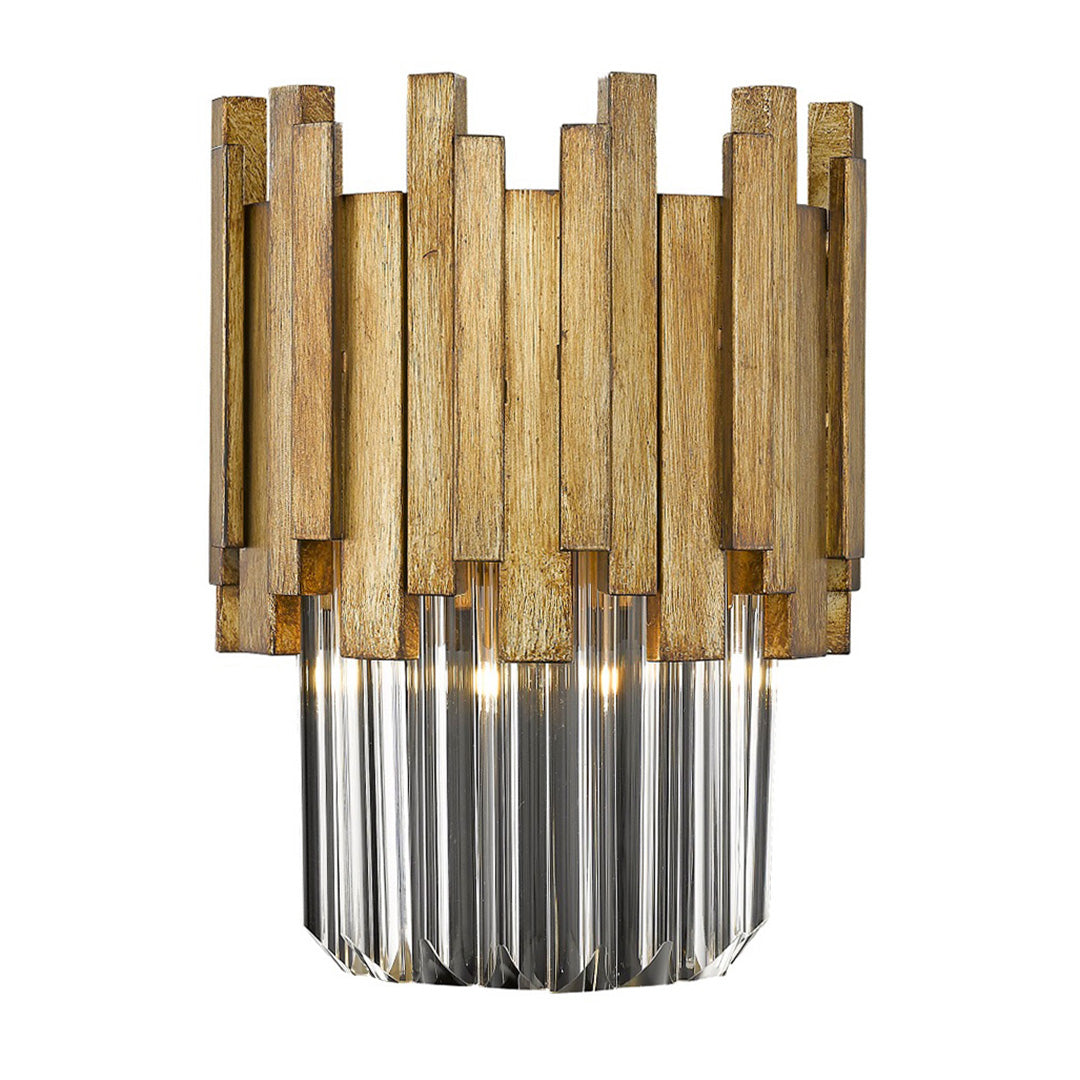 Maive Painted Gold & Glass Wall Light by RV Astley