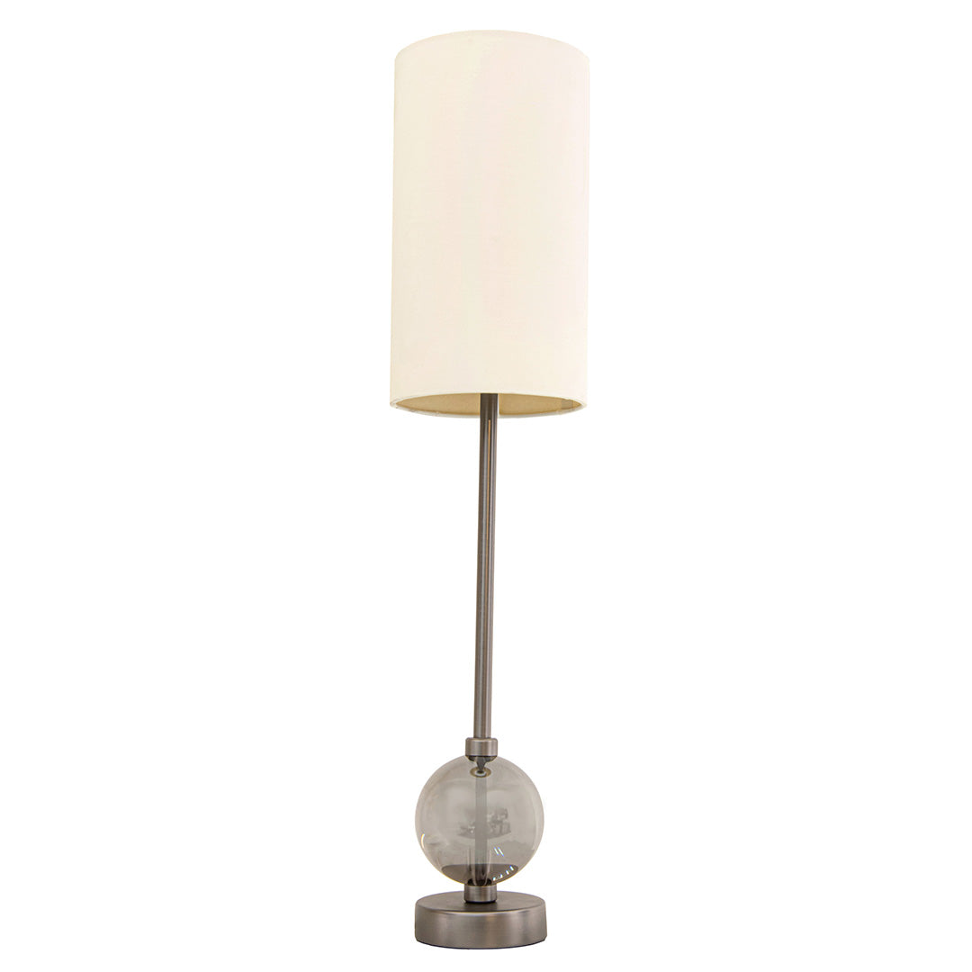Jarama Smoke Crystal Table Lamp by RV Astley