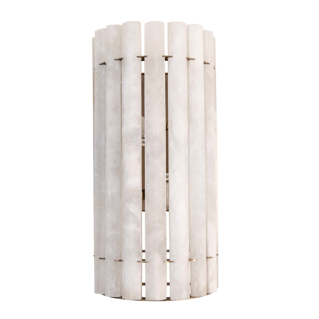 Morven Bronze & Alabaster Wall Lamp by RV Astley