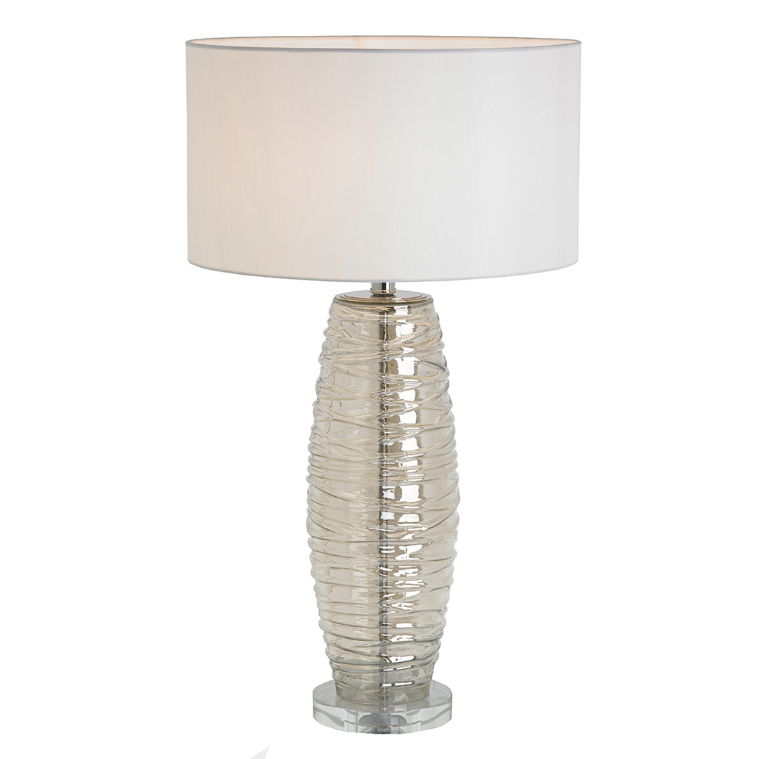 Bara Cognac Glass Table Lamp by RV Astley