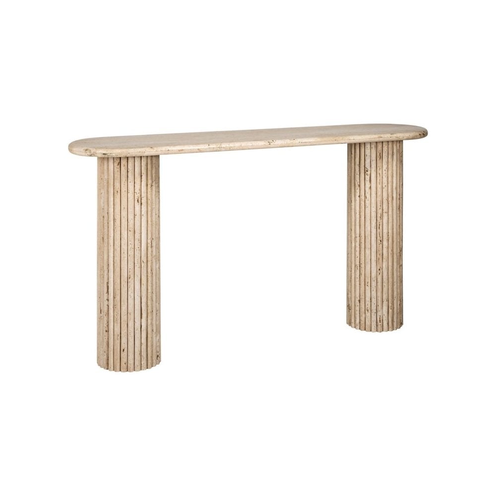 La Cantera Oval Console Table - Outlet by Richmond Interiors