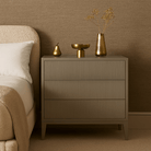Amur Chest Of Drawers Ceramic Grey 3 Drawer by RV Astley
