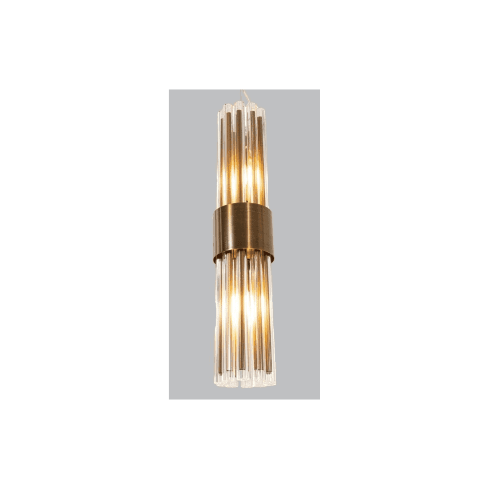 Colmar Antique Brass - Replacement Glass Rod x 1 by RV Astley