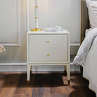 Bayeux White Side Table by RV Astley