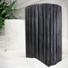 Sol Black Marble Vase by RV Astley