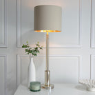 Jae Cognac Glass Table Lamp by RV Astley
