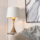 Mulhouse Antique Brass & Crystal Table Light by RV Astley