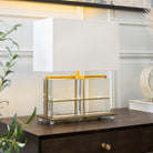 Rune Crystal Table Lamp by RV Astley