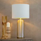 Churchill Antique Glass Table Lamp by RV Astley