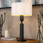 Arlette Bronze Twist Table Lamp by RV Astley