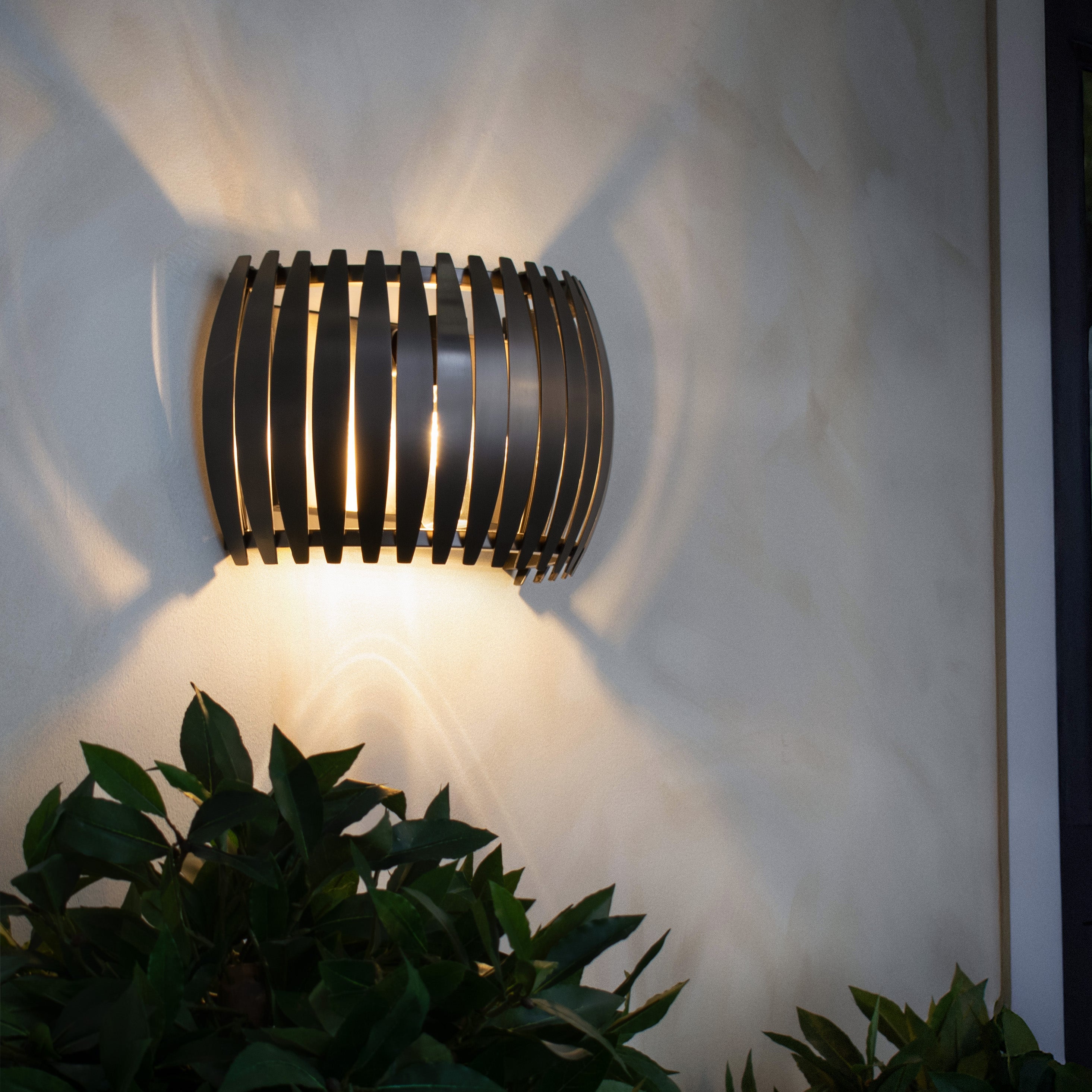 Dean Gunmetal Bathroom Wall Lamp (IP65) by RV Astley