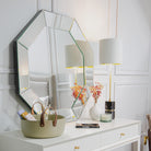 Leigh Large Octagonal Mirror by RV Astley