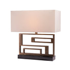 Kiana Antique Brass Table Lamp by RV Astley