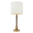 Enoch Antique Brass & Gunmetal Table Lamp by RV Astley