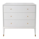 Bayeux White 3 Drawer Chest by RV Astley