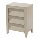 Amato Ceramic Grey Bedside Table by RV Astley