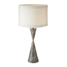Caius Grey Marble & Antique Brass Table Lamp by RV Astley