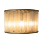 Aston Antique Brass Acrylic Wall Light by RV Astley