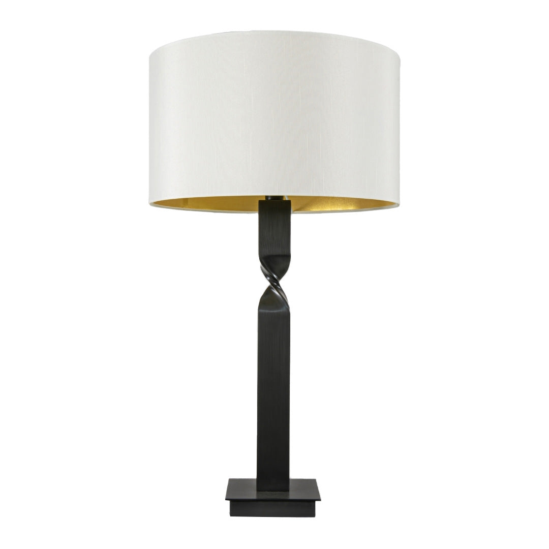 Arlette Bronze Twist Table Lamp by RV Astley