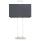 Danby Nickel & Gunmetal Table Lamp by RV Astley
