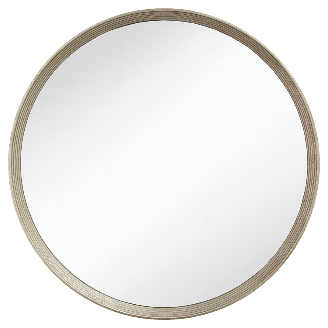 Foyle Antique Silver Finish Wall Mirror by RV Astley