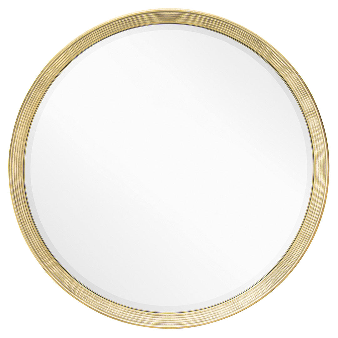 Foyle Distressed Gold Finish Mirror by RV Astley
