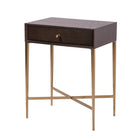 Finley Chocolate Side Table by RV Astley