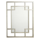 Carn Silver Leaf Rectangle Mirror by RV Astley