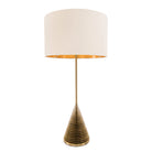 Lea Tall Antique Brass Table Lamp by RV Astley