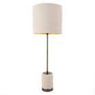 Valter Travertine Medium Table Lamp 71cm by RV Astley