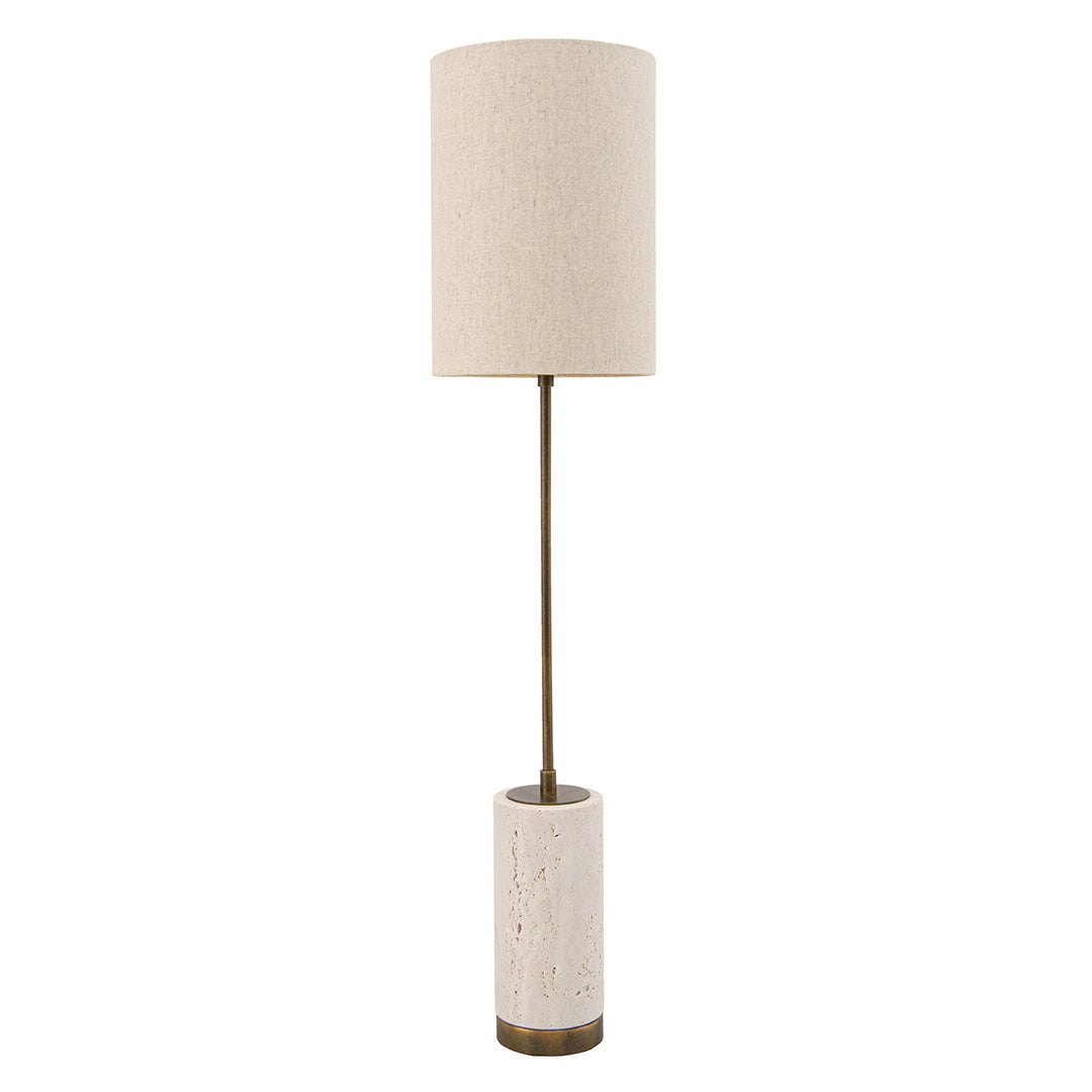 Valter Travertine Large Table Lamp 79cm by RV Astley