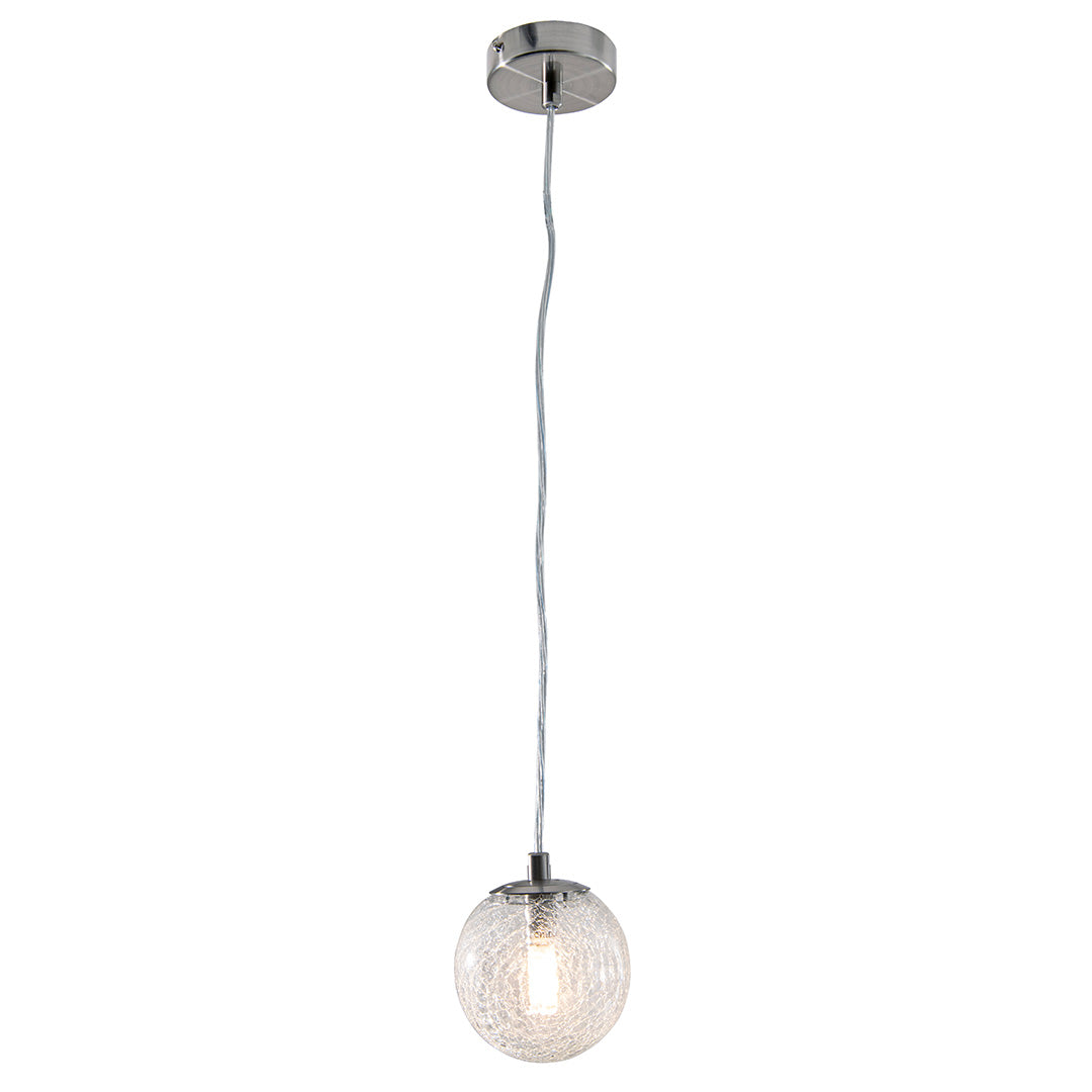Armati Glass & Metal Single Pendant Light by RV Astley