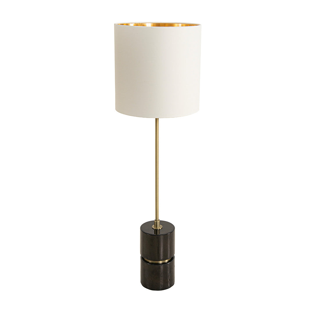 Robyn Black Marble Table Lamp by RV Astley