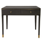 Vancent Dark Grey & Brass Dressing Table by RV Astley