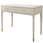 Vancent Off White & Brass Dressing Table by RV Astley