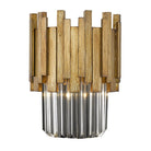 Maive Painted Gold & Glass Wall Light by RV Astley
