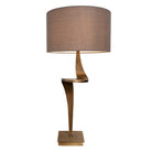 Enzo Antique Brass Table Lamp (Left) by RV Astley