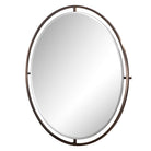 Gordone Dark Antique Brass Finish Mirror by RV Astley