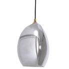Talence Antique Brass & Smoked Glass Pendant Light by RV Astley