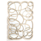 Swirl Silver Front Mirror by RV Astley