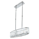 Mai Polished Nickel & Crystal Pendant by RV Astley